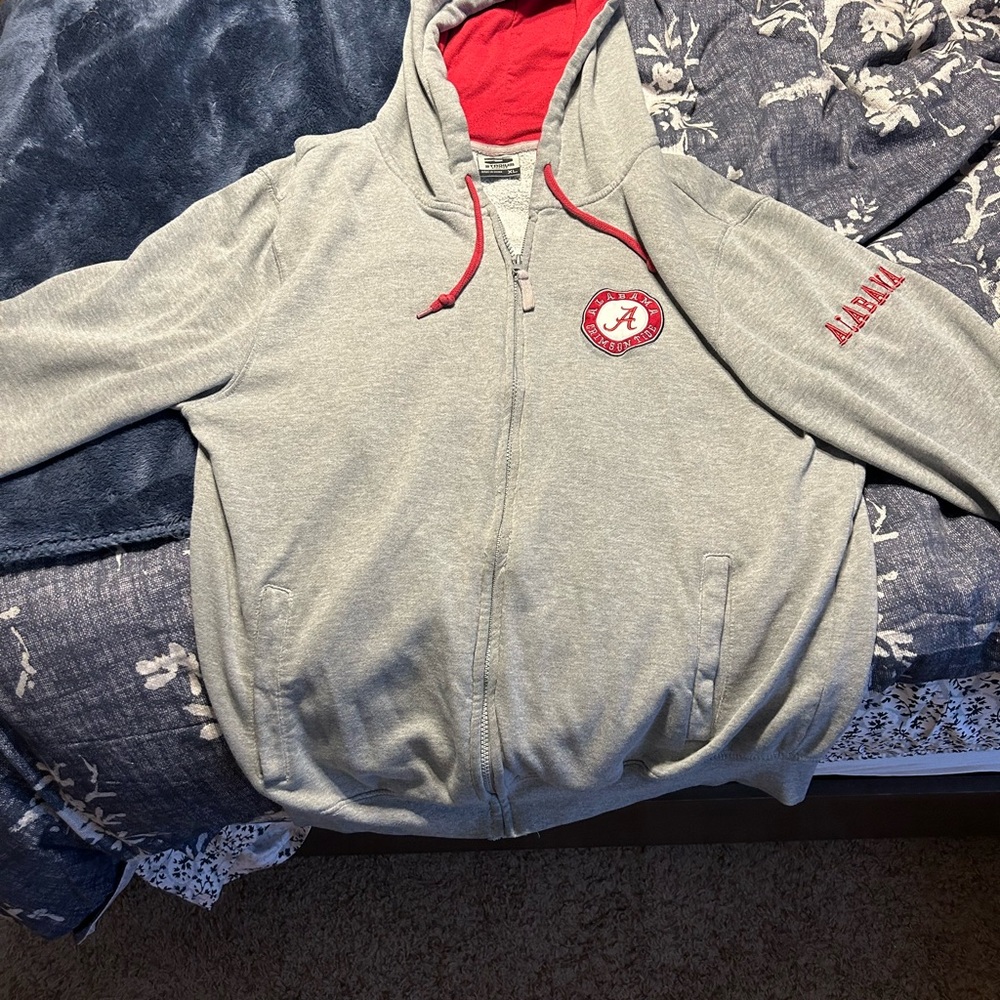 Alabama zip up hoodie